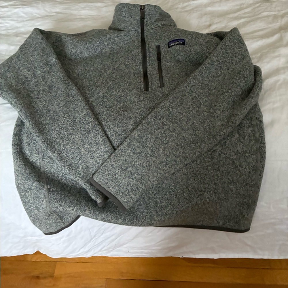 Patagonia Men's Gray Cardigan Sweater